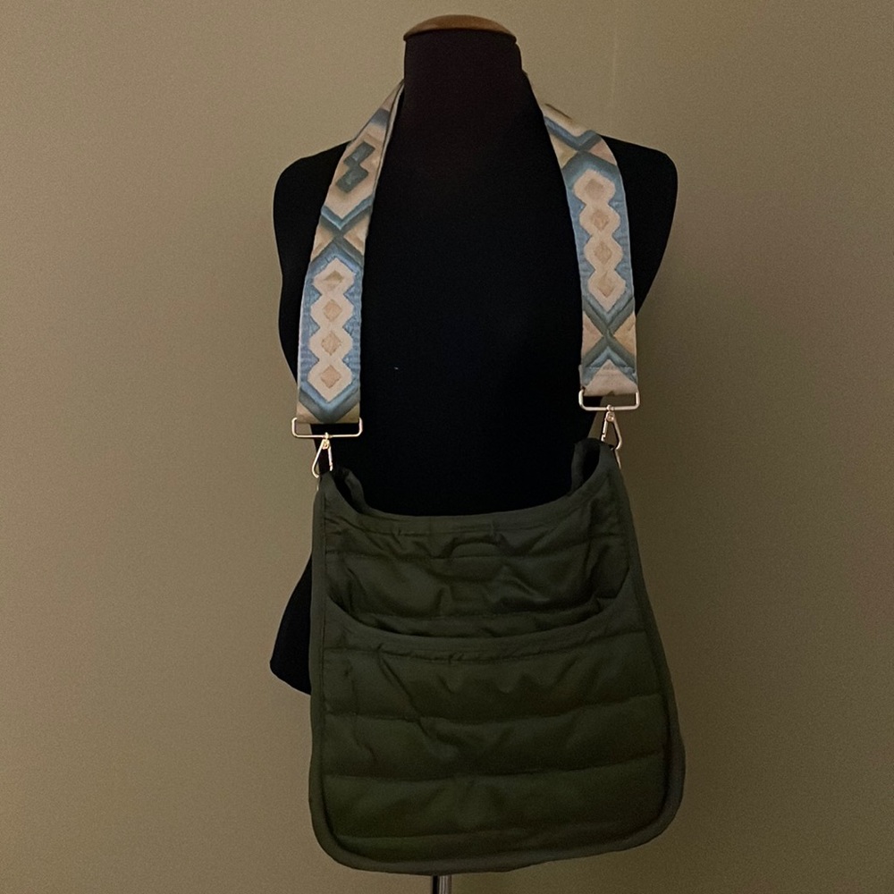 Ahdorned crossbody